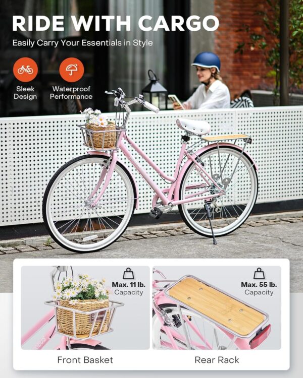 Viribus Womens Hybrid Bike - Image 3